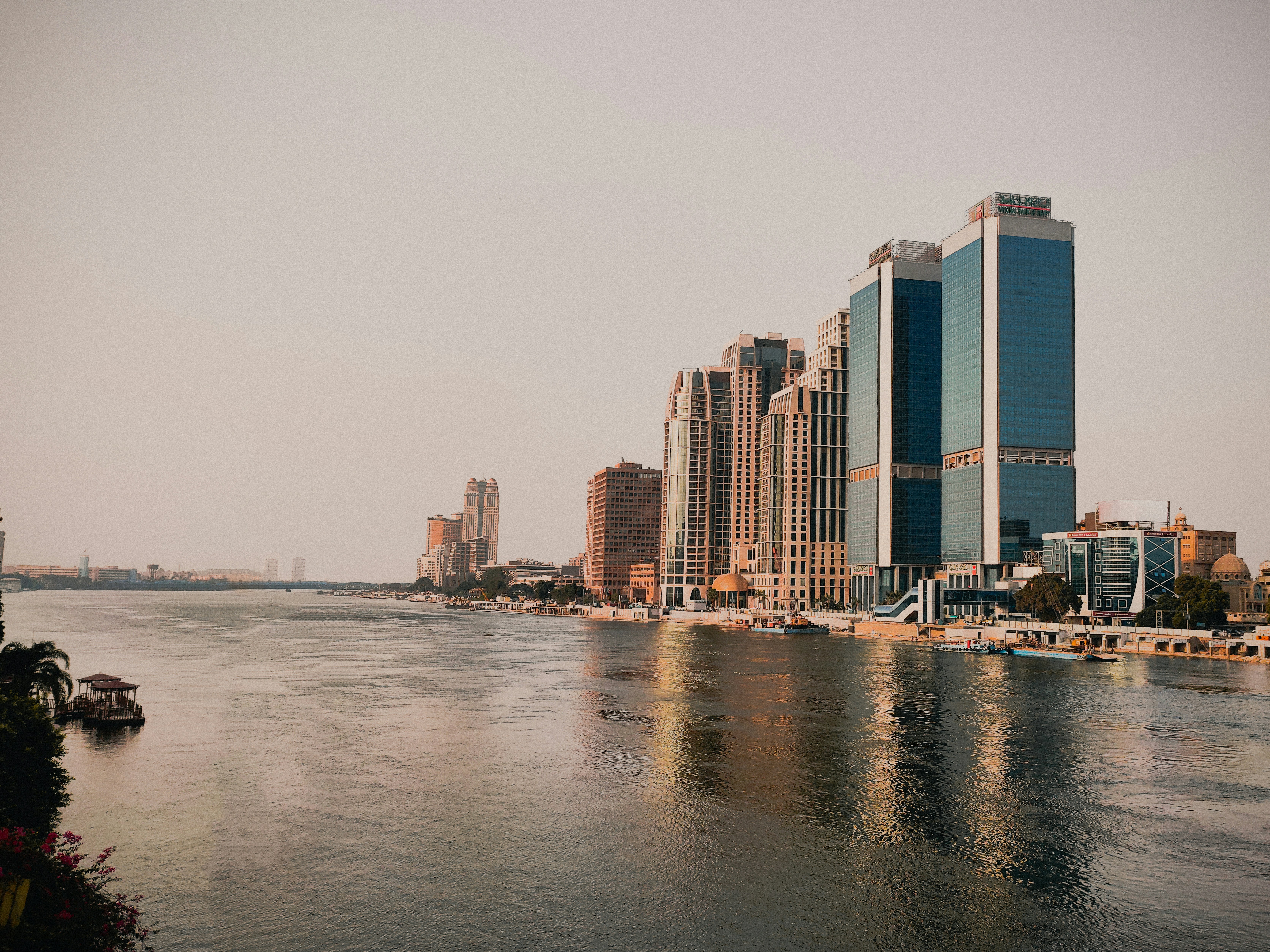 Cairo's modern skyline reflecting Egypt's rapid economic development